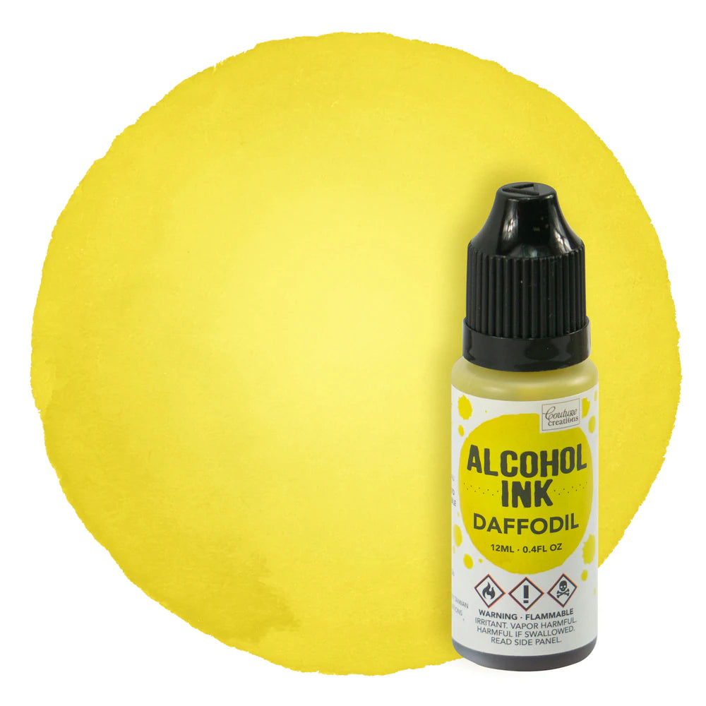 Alcohol Ink - Daffodil 12ml Arts & Crafts Couture Creations