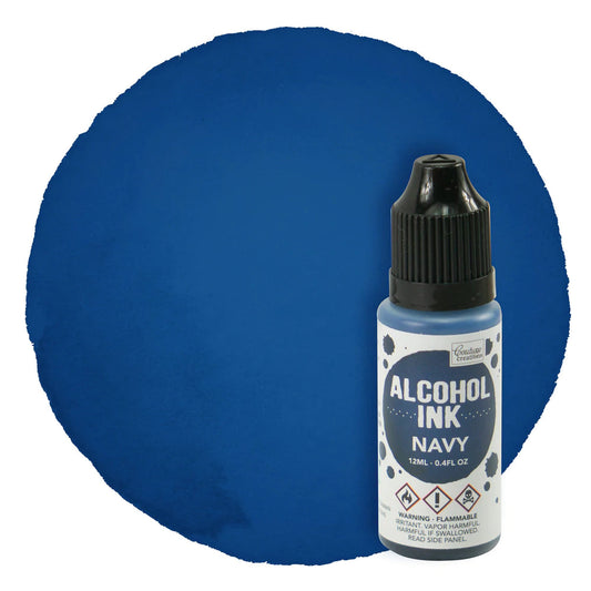Alcohol Ink - Eggplant Navy - 12ml Arts & Crafts Couture Creations