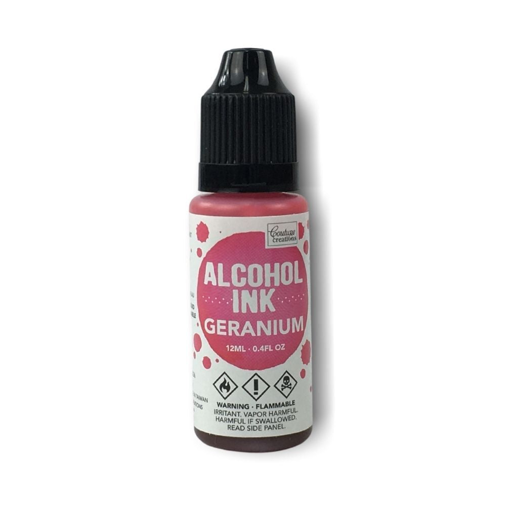 Alcohol Ink - Geranium 12ml – 10Cats