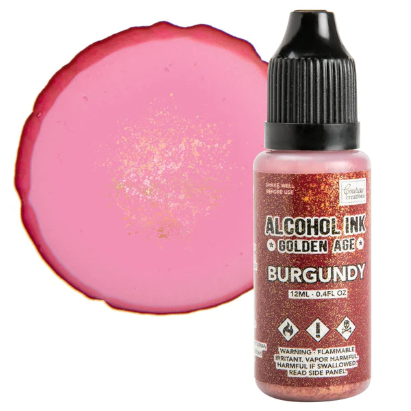 Alcohol Ink Golden Age - Burgundy 12mL