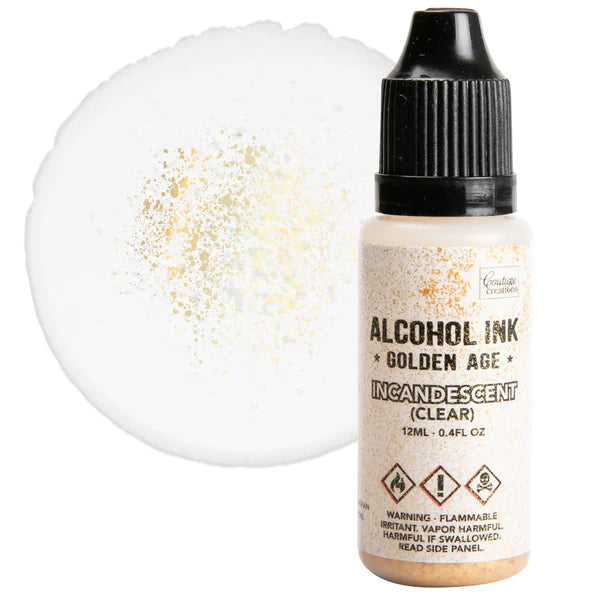 Alcohol Ink Golden Age - Incandescent (Clear) 12mL