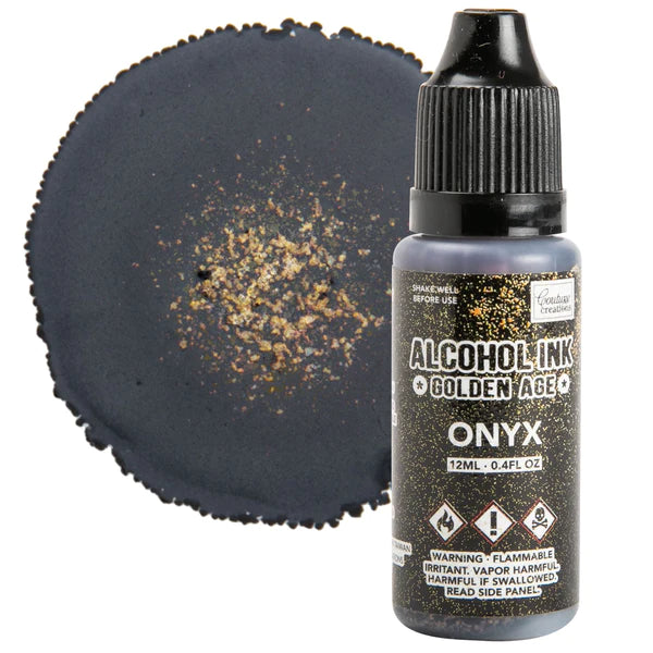 Alcohol Ink Golden Age - Onyx 12mL