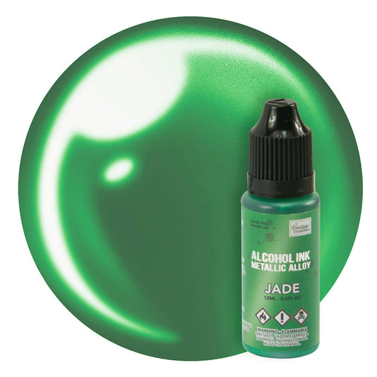 Alcohol Ink - Metallics Jade 12ml Arts & Crafts Couture Creations