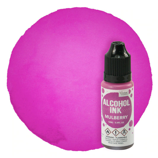 Alcohol Ink - Raspberry Mulberry - 12ml Arts & Crafts Couture Creations