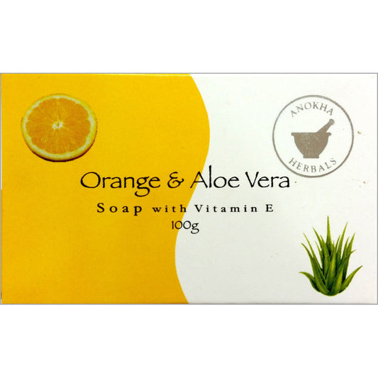 Anokha Herbal Soap - Orange & Aloe Vera