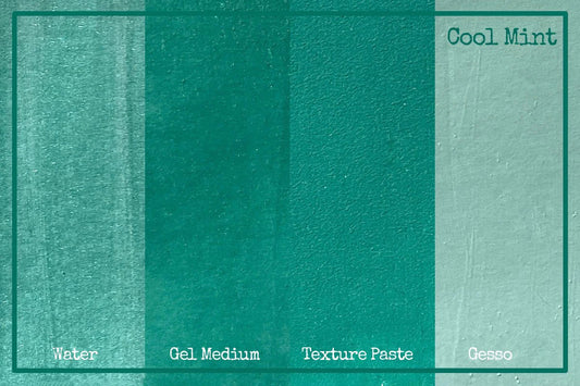 Colour Mica Powder - Cool Mint Arts & Crafts Bee Arty