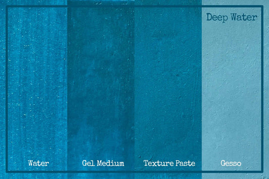 Colour Mica Powder - Deep Water Arts & Crafts Bee Arty