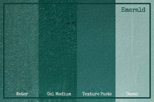 Colour Mica Powder - Emerald Arts & Crafts Bee Arty