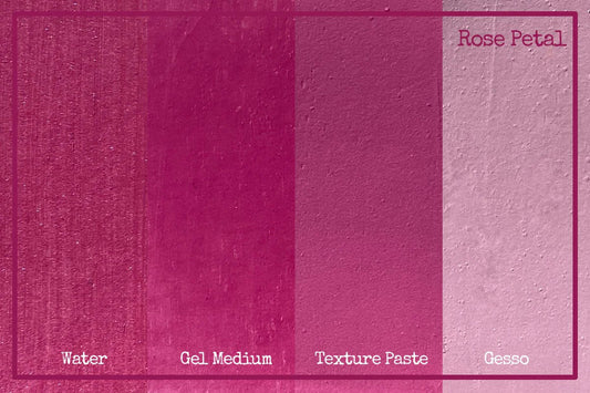 Colour Mica Powder - Rose Petal Arts & Crafts Bee Arty