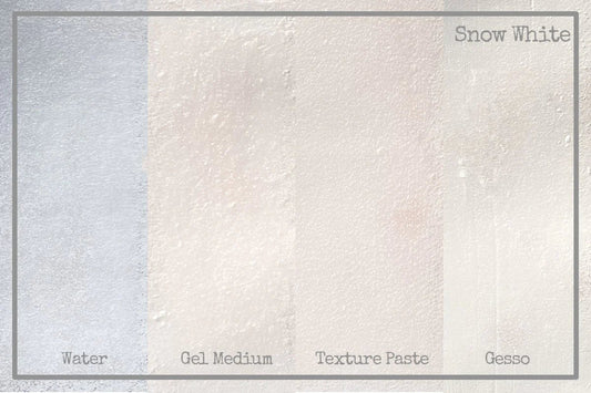 Colour Mica Powder - Snow White Arts & Crafts Bee Arty
