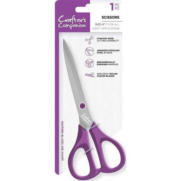 Crafter's Companion - Professional Scissors - 6 inches Arts & Crafts Couture Creations