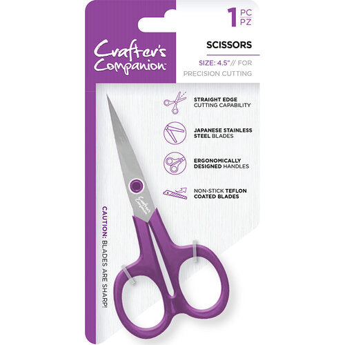 Crafter's Companion - Professional Scissors - Precision Cutting - 4.5 inches Arts & Crafts Couture Creations