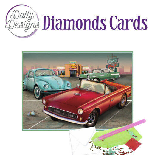 Diamond Cards - Classic Cars (100 x 150mm)