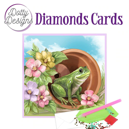 Diamond Cards - Dotty Designs - Frog Arts & Crafts Couture Creations