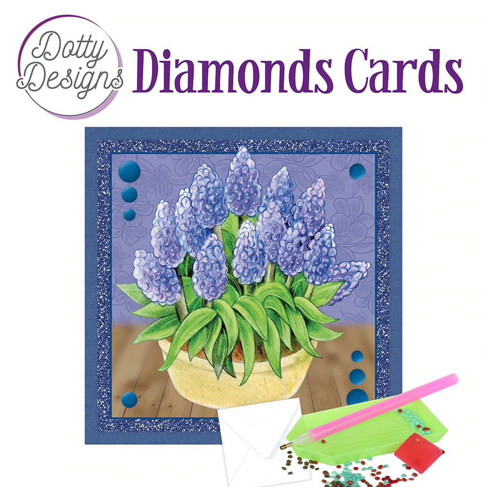 Dotty Designs - Diamond Cards - Hyancinth - 10Cats