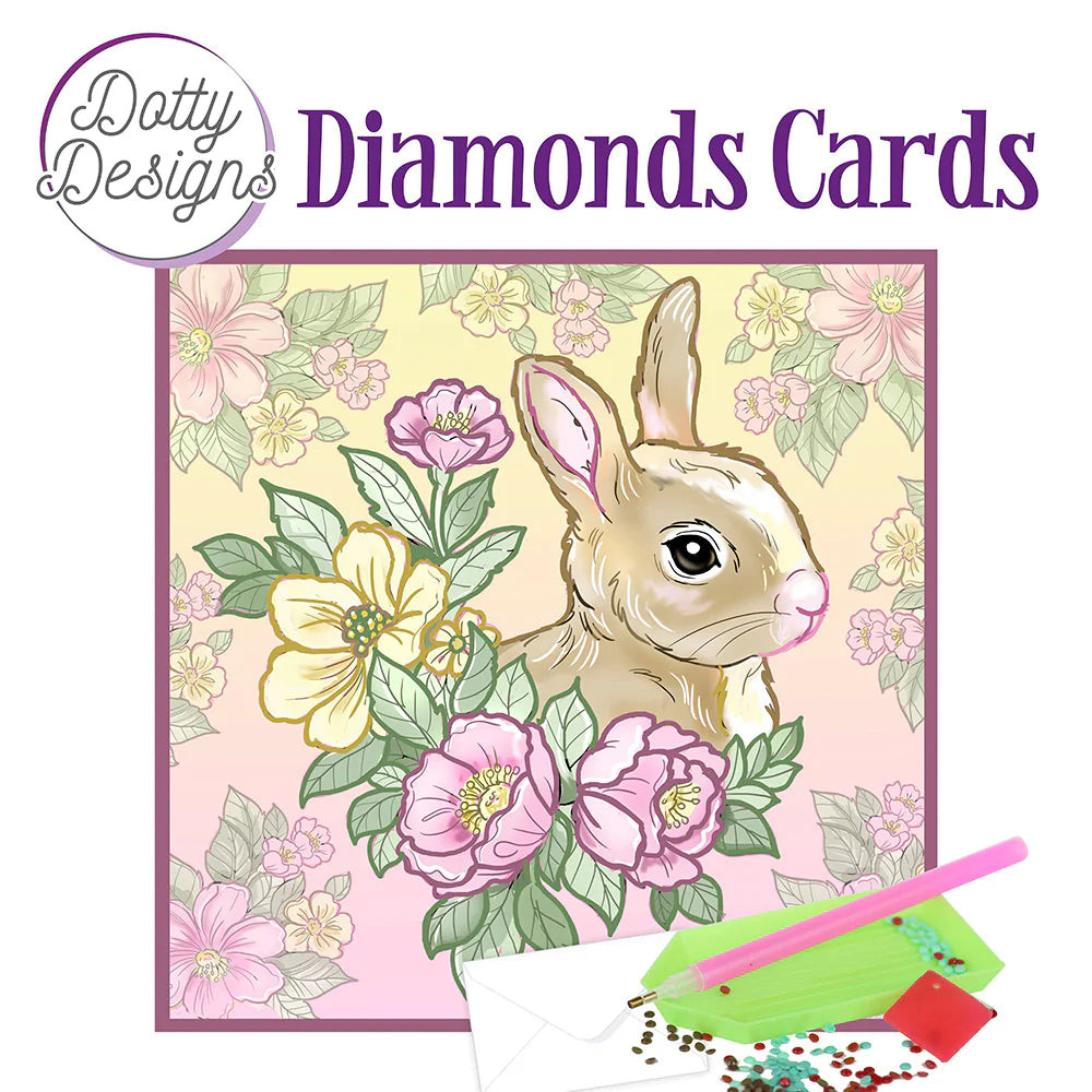 Diamond Cards - Dotty Designs -Rabbit Arts & Crafts Couture Creations