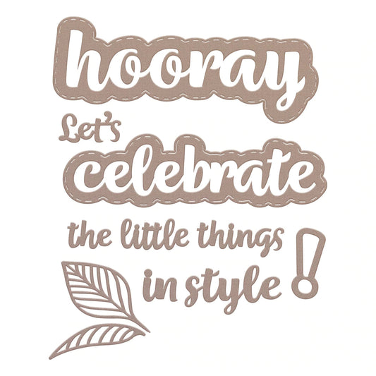 Dies - Homely Florals Cutting Die - Celebrate Sentiment Arts & Crafts Couture Creations