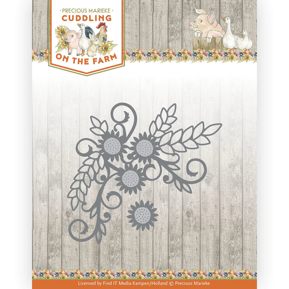 Dies - Precious Marieke - Cuddling on the Farm - Wheat Corner Arts & Crafts Couture Creations
