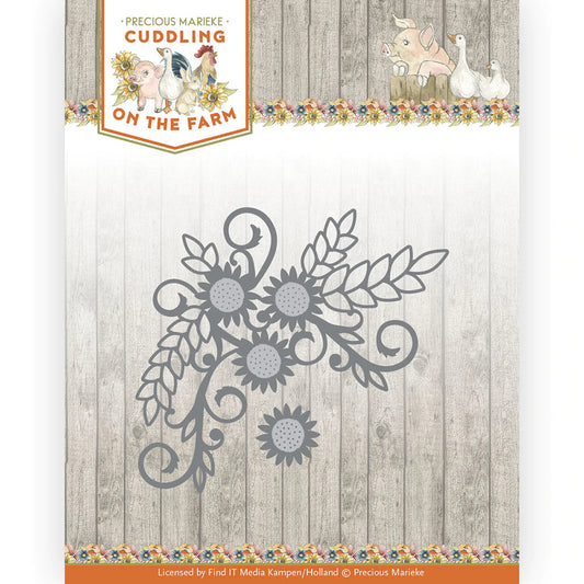 Dies - Precious Marieke - Cuddling on the Farm - Wheat Corner Arts & Crafts Couture Creations
