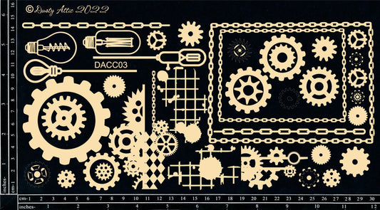 Dusty Attic - Industrial Chipboard Arts & Crafts Dusty Attic