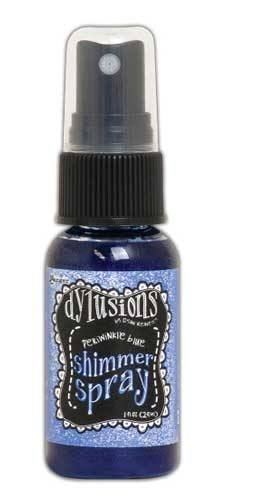 Dylusions Shimmer Spray - Perewinkle Blue