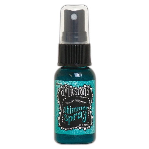 Dylusions Shimmer Spray - Vibrant Turquoise