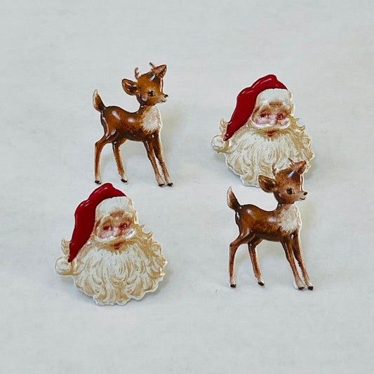 Eyelet Outlet and Brads - Santa/Deers Brads Arts & Crafts Eyelet Outlet