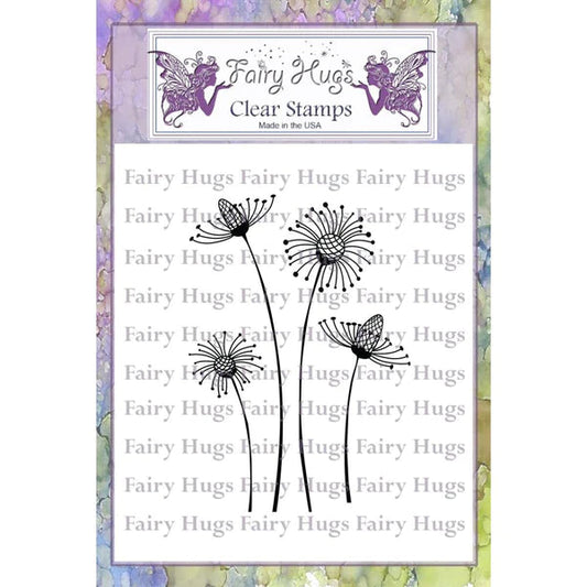 Fairy Hugs - Fantasy Flowers Clear Stamps Fairy Hugs
