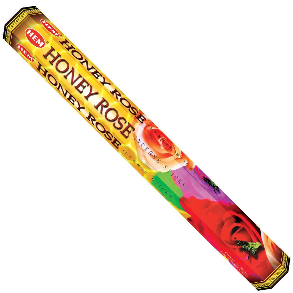 HEM Incense Honey Rose (20 Stick Box)