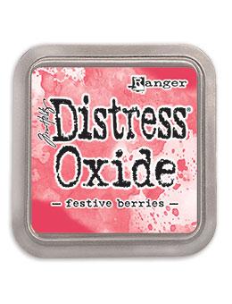 Ink Pad - Distress Oxide - Festive Berries - 10Cats