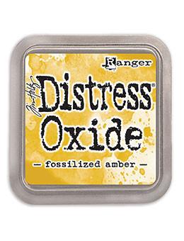 Ink Pad - Distress Oxide - Fossilized Amber - 10Cats