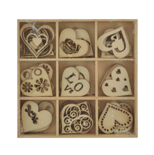 Kaisercraft - Wooden Flourish Pack - Love Arts & Crafts Kaisercraft