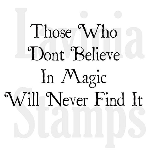Lavinia Stamps - Believe In Magic Arts & Crafts Lavivia Stamps