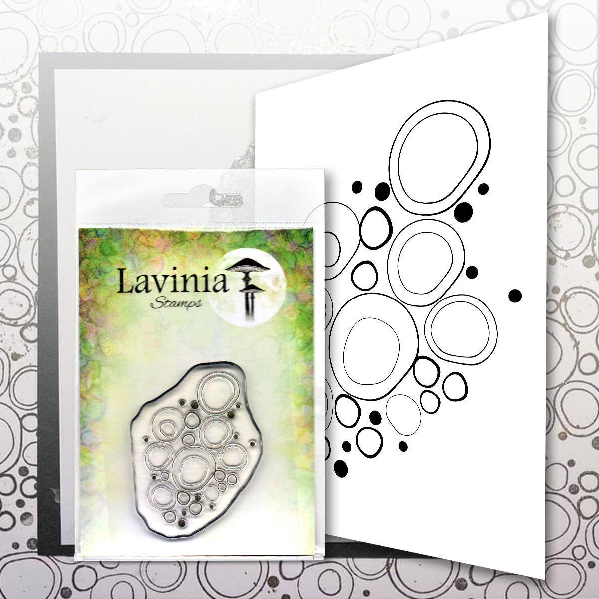 Lavinia Stamps -Blue Orbs Arts & Crafts Lavivia Stamps
