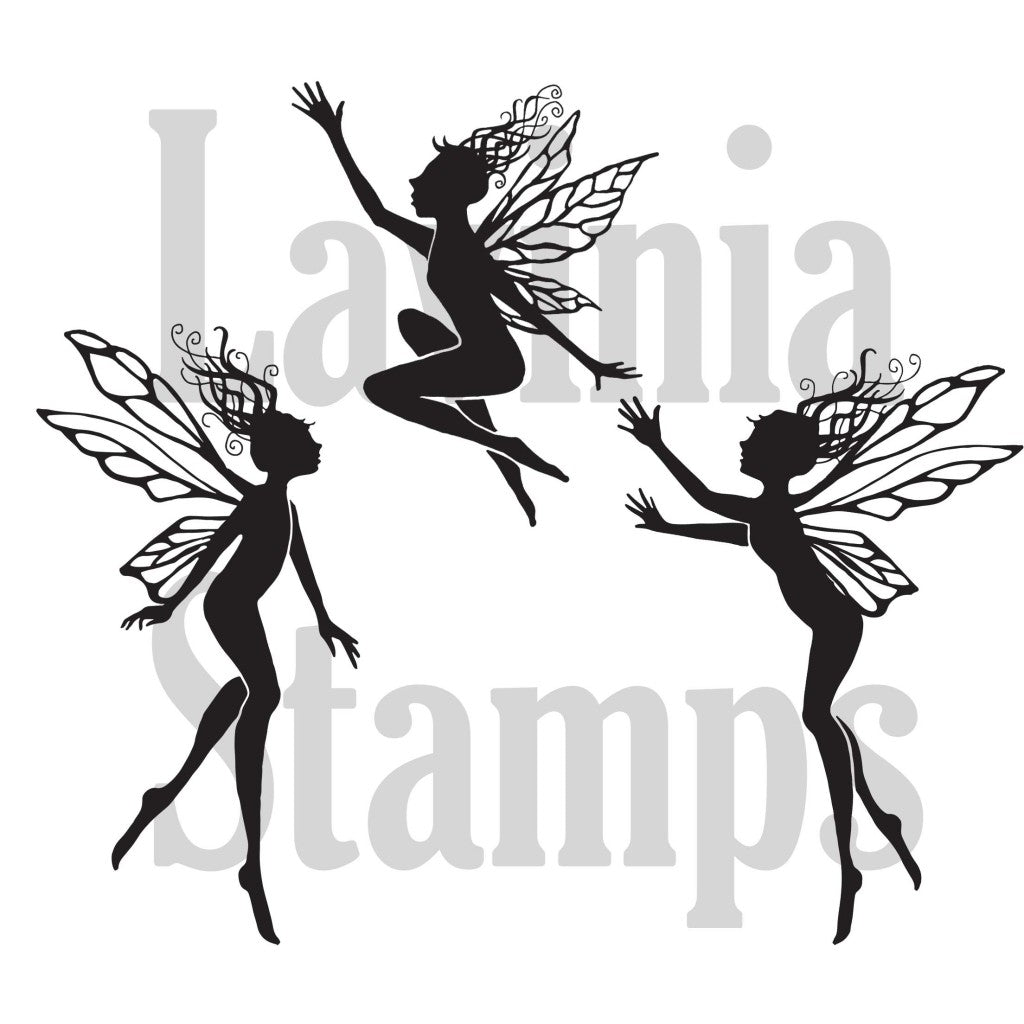 Lavinia Stamps - Three Dancing Fairies Arts & Crafts Lavivia Stamps