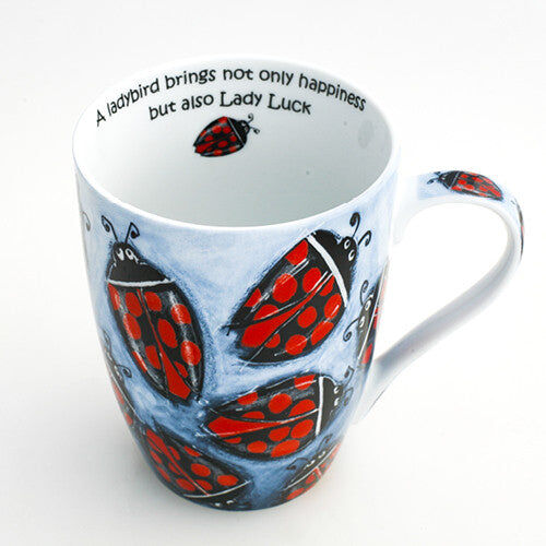 Libby Sheppard - Lady Bird Mug 10Cats