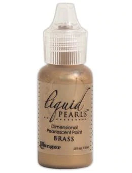 Liquid Pearls Paint - Brass Arts & Crafts Ranger