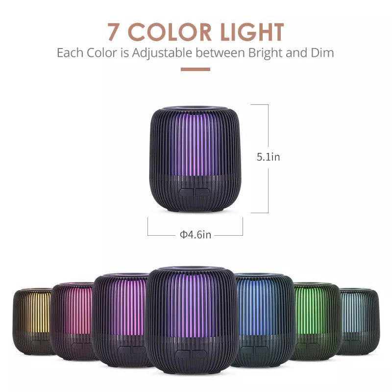 Modern Decor Design Essential Oil Diffuser 140ml (Black) Health & Beauty 10Cats