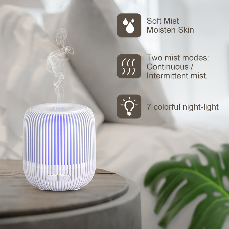 Modern Decor Design Essential Oil Diffuser 140ml (White) – 10Cats