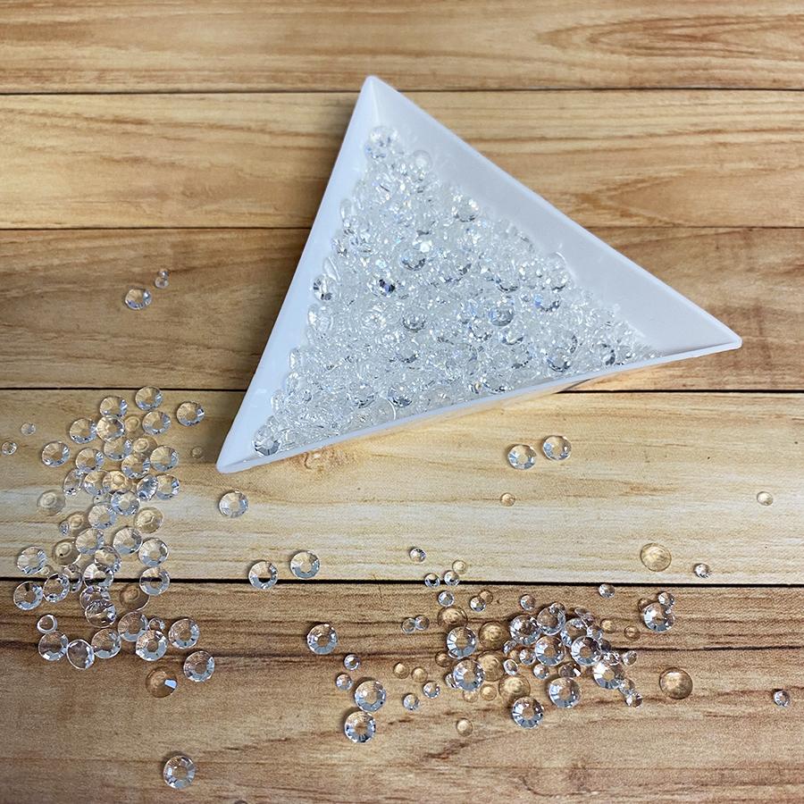 Paper Rose - Clear Crystal Shaker Mix 10Cats