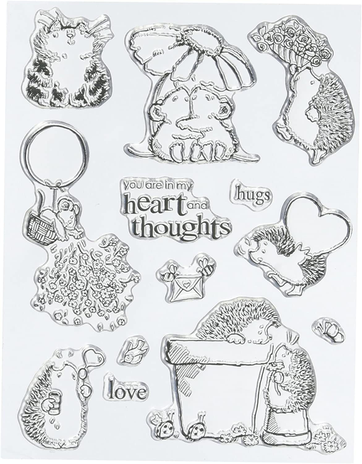 Penny Black - Hugs - clear Stamp Set Arts & Crafts Penny Black