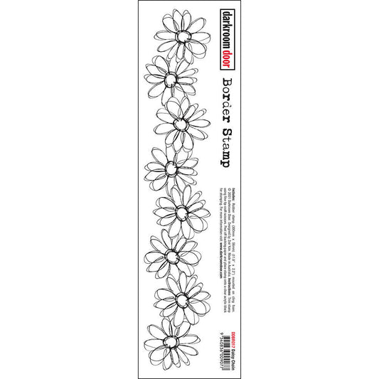 Rubber Stamp - Darkroom Door - Border Stamps - Daisy Chain Arts & Crafts Darkroom Door