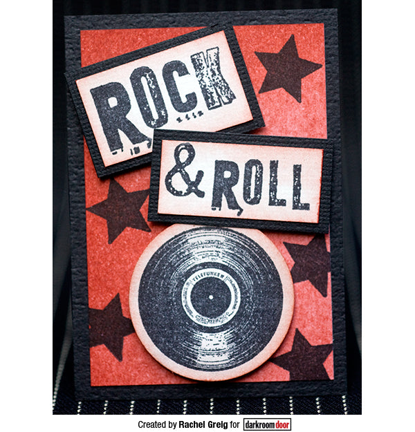 Rubber Stamp - Darkroom Door - Rockstar Arts & Crafts Darkroom Door