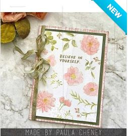 Tim Holtz® Stampers Anonymous - Cling Mount Stamps - Floral Elements