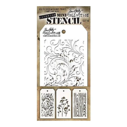 Mini Layering Stencil - Stampers Anonymous - Set 10