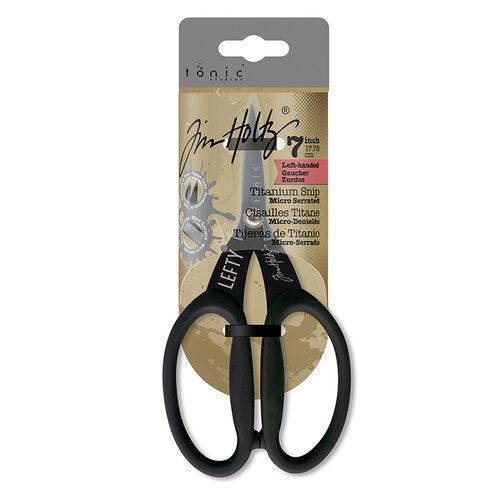 Tonic Studio - Tim Holtz Left Handed Titanium Snips 7 inches Arts & Crafts Tonic studios